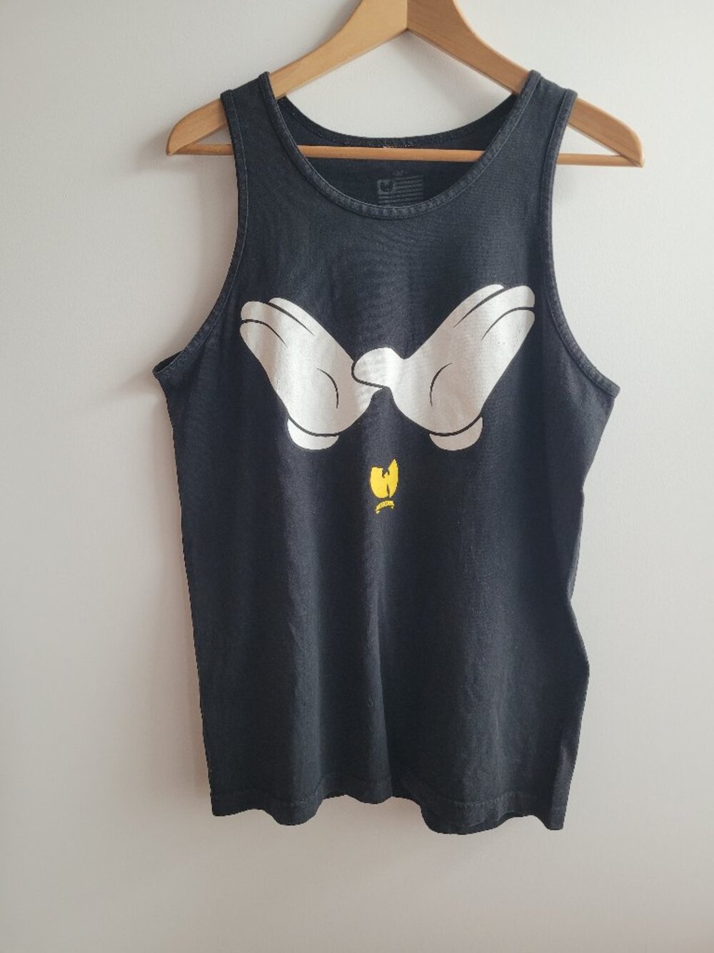 Wu-Tang Clan x Mickey Mouse/Disney Women's Black Tnak Top-Medium